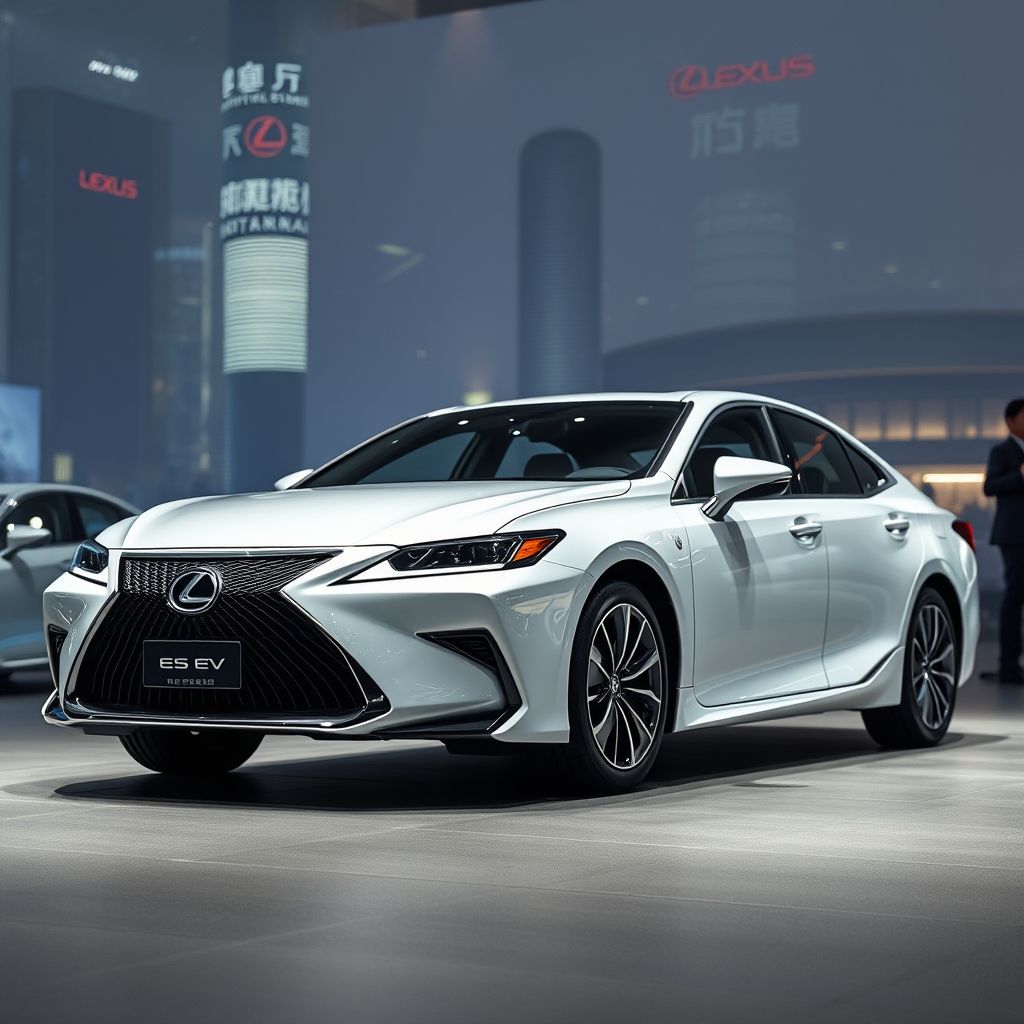 Lexus ES EV เปิดตัวด้วยดีไซน์ล้ำที่ Shanghai Auto Show 2025